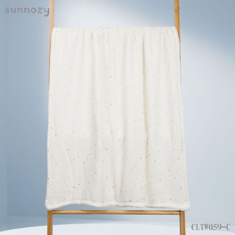 Sunnozy transfronterizo bebés manta de peluche, edredón de algodón para bebés, nubes de algodón, mantas recién nacidas, otoño y invierno