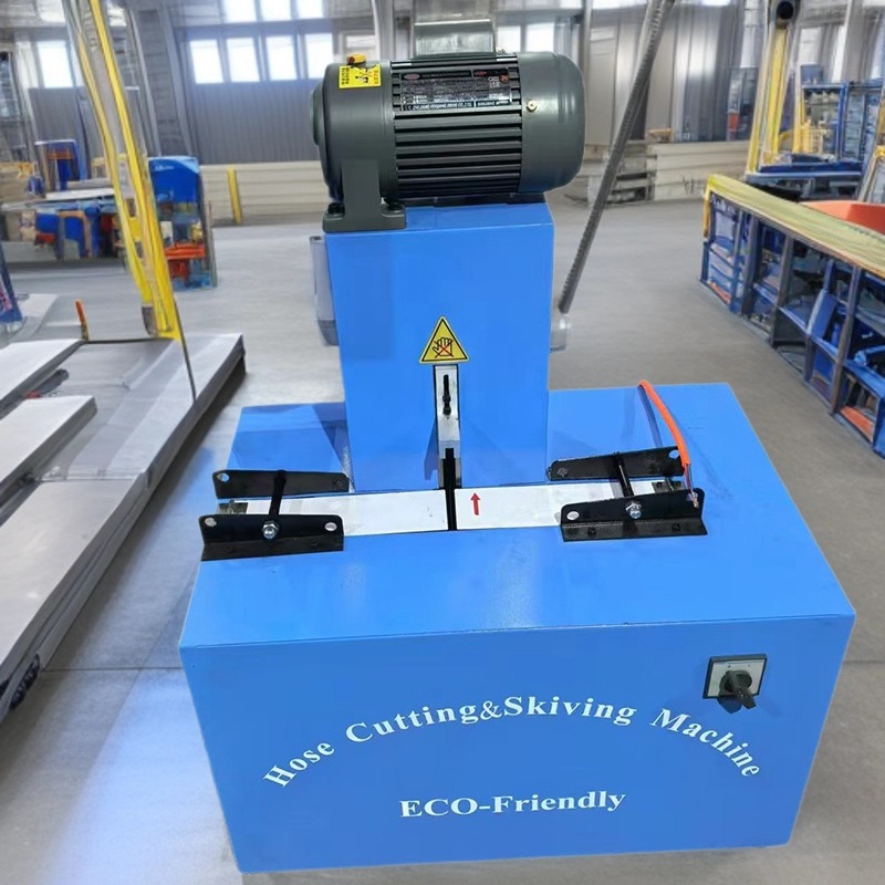 高压油管切管机剥胶机切管剥胶一体机胶管扒皮机