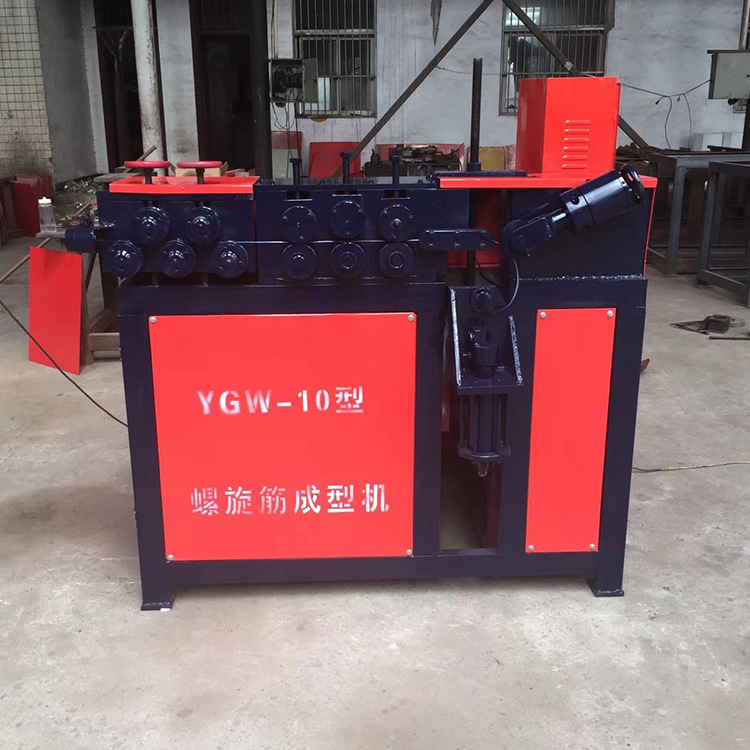 小型螺旋机成型机数控金属线材打圈机设备全自动钢筋打弯机批发