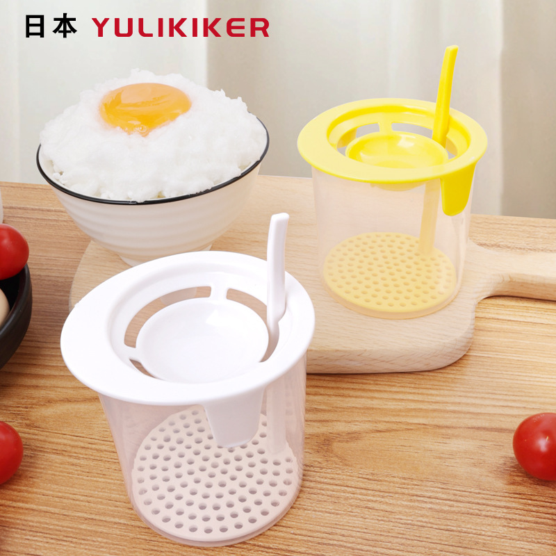 YULIKIKER crema japonesa Espumador huevo blanco separación huevo esponjoso manual huevo batir hogar herramienta para hornear