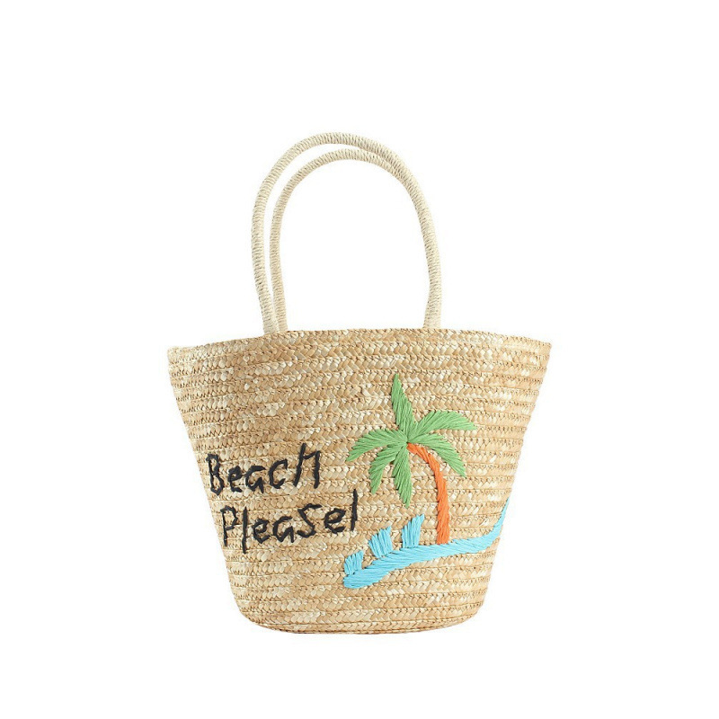 Dropshipping 2026 New Style Straw Woven Bag Fashionable Women's Bag Large Capacity Commuting Bag Tote Bag Beach Bag Dropshipping 2026 New Style Straw Woven Bag Fashionable Women's Bag Large Capacity Commuting Bag Tote Bag Beach Bag