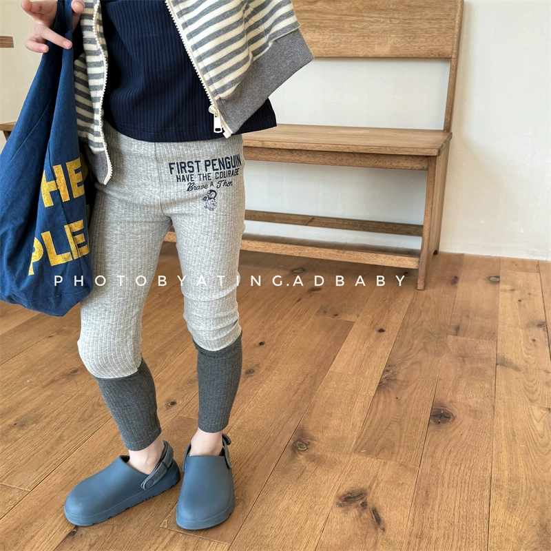 Весна-осень детские л leggings, штаны, детская одежда