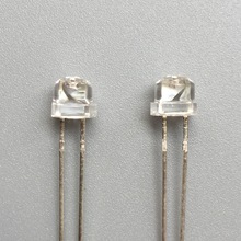 f5草帽白光    5MM散光白色 发光二极管 5mm草帽白LED灯珠