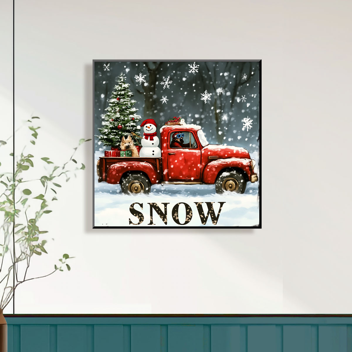 Pegatinas hechas a mano pintura de diamantes nuevo muñeco de nieve de Navidad coche niños pintura adhesiva de resina de alta calidad artefacto de descompresión de bricolaje