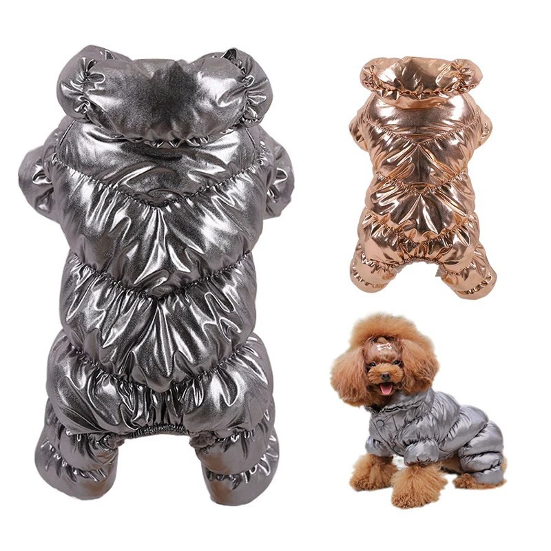 Одежда для щенков, зимняя утепленная одежда, оптом от производителя, осенне-зимняя одежда для собак на четырех лапах для крупных собак, Рождество