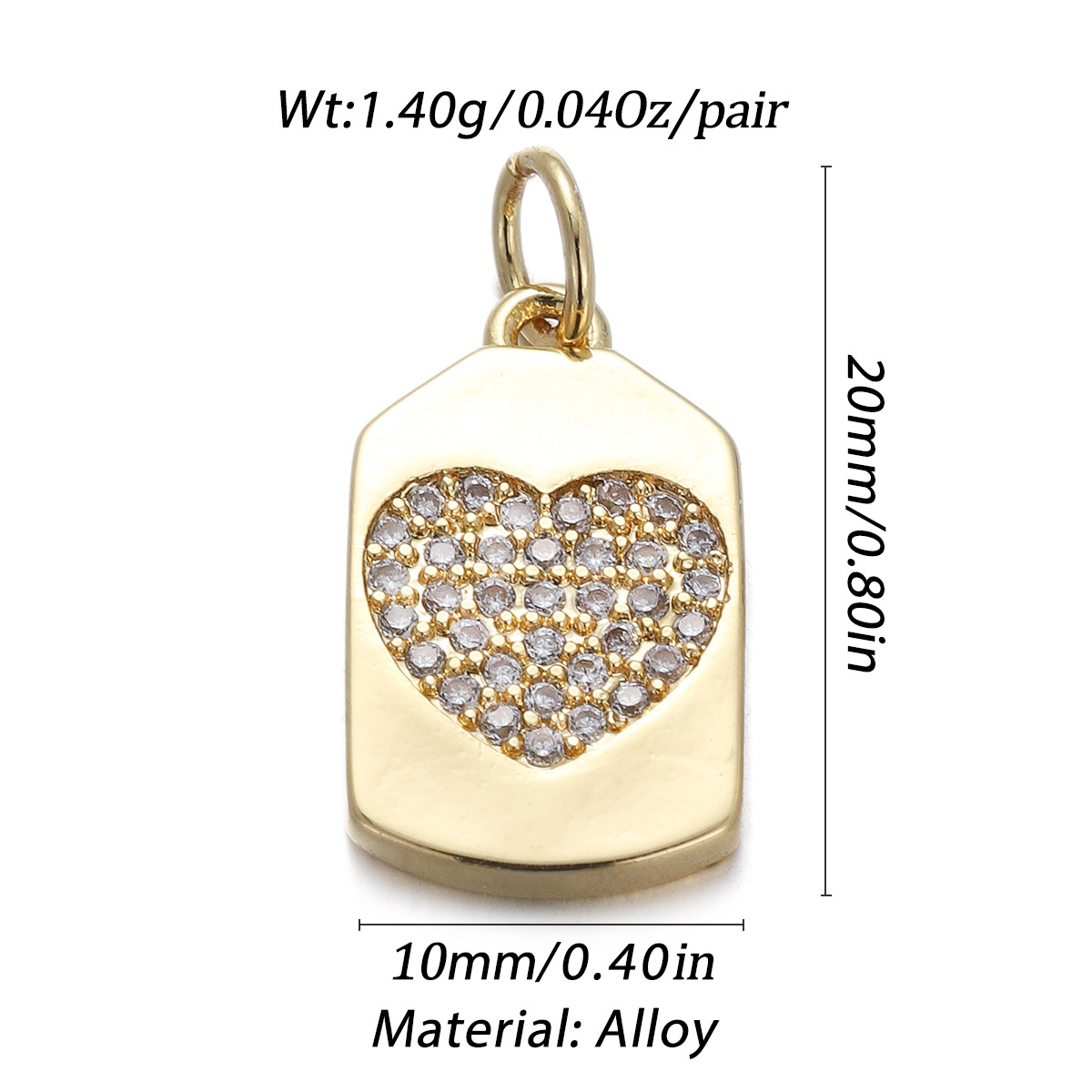 8g Weight Pendant, Chain Jewelry Making Type Zircon Inlay Material DIY Jewelry Accessories Classification 1 Piece Quantity Copper Material Geometric, Star, Moon Pattern Plating, Inlay Design Simple Style Style 1 Piece Copper Zircon Geometric Star Moon Pendant Chain 8