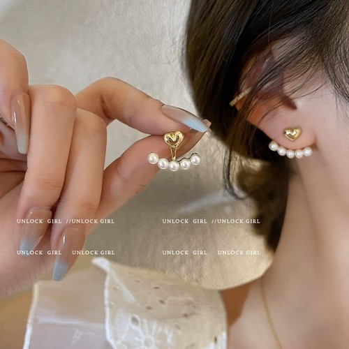 925 silver needle earrings, high-quality, high-end earrings for women, French niche earrings, celebrity temperament wholesale