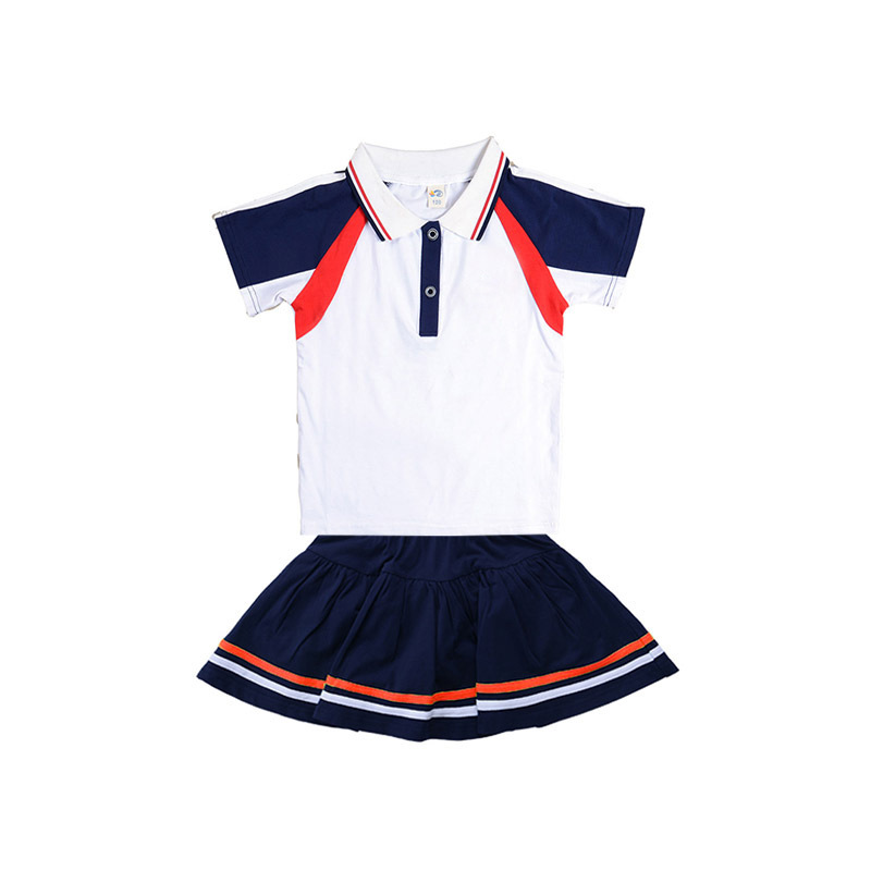瀾洋貝校服小学生新型幼稚園園服夏服中学生クラス服運動服学生服|undefined