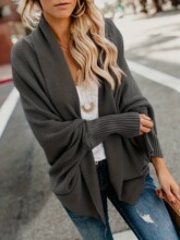 E 82331 Oversized Knit Cardigan Sweater ��aᘿ��_�� ��