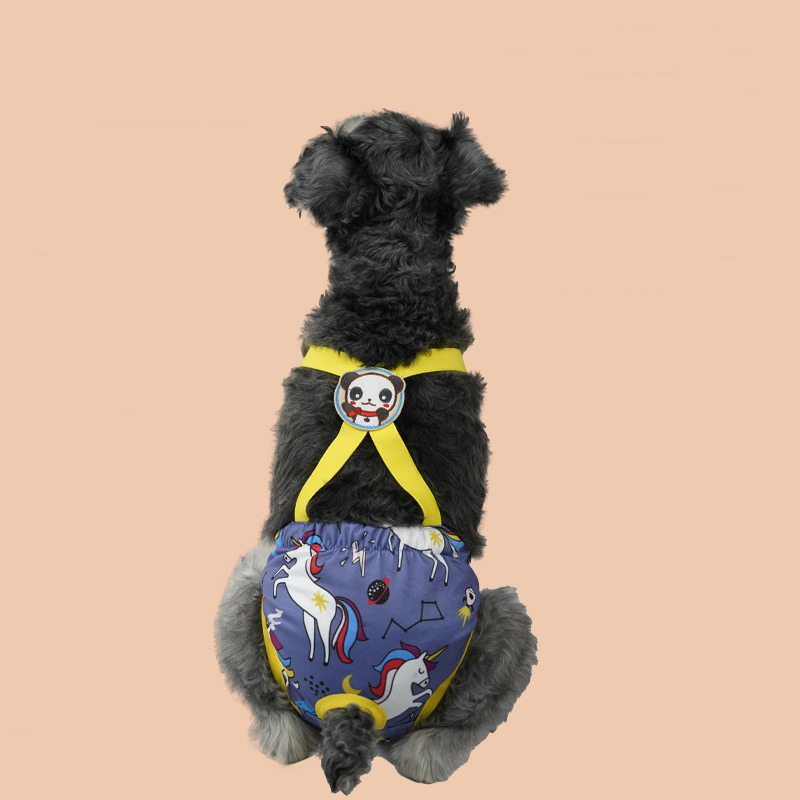 Ventas directas de la fábrica nueva liga Linda pantalones fisiológicos del perro pantalones de seguridad pantalones menstruales del perro femenino anti-acoso