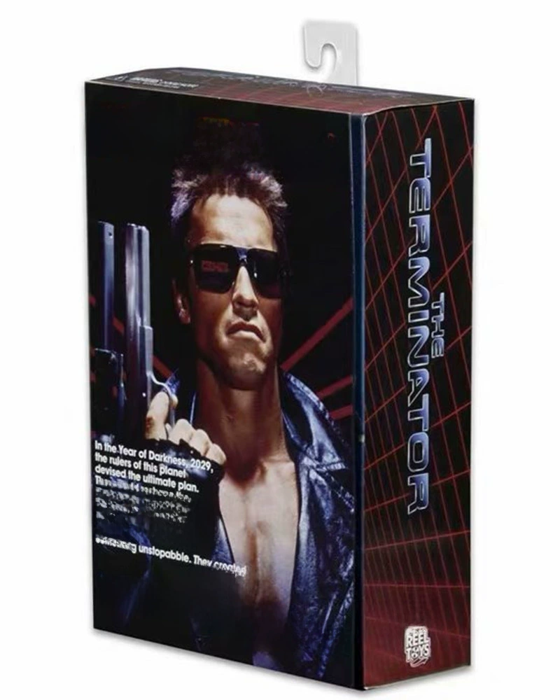 NECA Терминатор T800 Эд. Арнольд Боевая Поврежденная Робот 7-дюймовая подвижная кукла-рука model