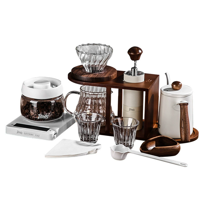 Bincoo Coffee pot, set, coffee storage system, retro tubing, full set
