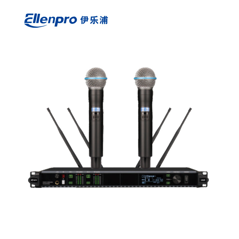 U620无线麦克风大型演讲活动用话筒KTV麦克风K歌话筒卡拉OK麦克风