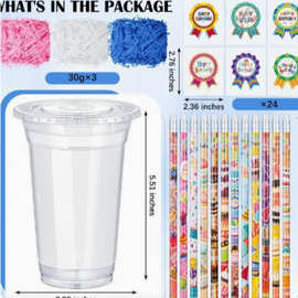 跨境新品TK 24 Set Classroom Birthday24套教室生日杯返校礼物
