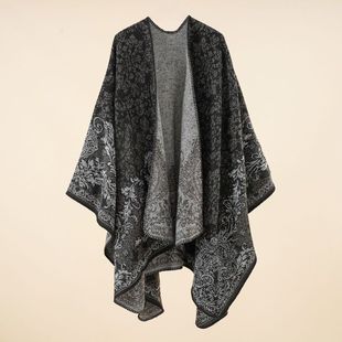 Cape Scarf Shawl Air-Conditioned Vacation Shawl Outer Cape Men and Women Travel Men and Women
