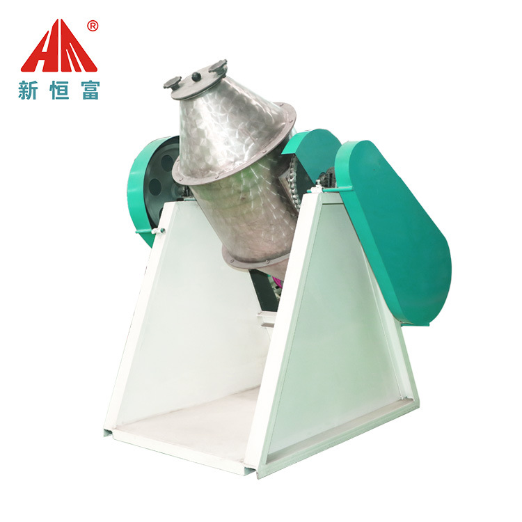 恒富机械腰鼓式混合机 多规格粉剂药品食品搅拌机 饲料混合搅拌机