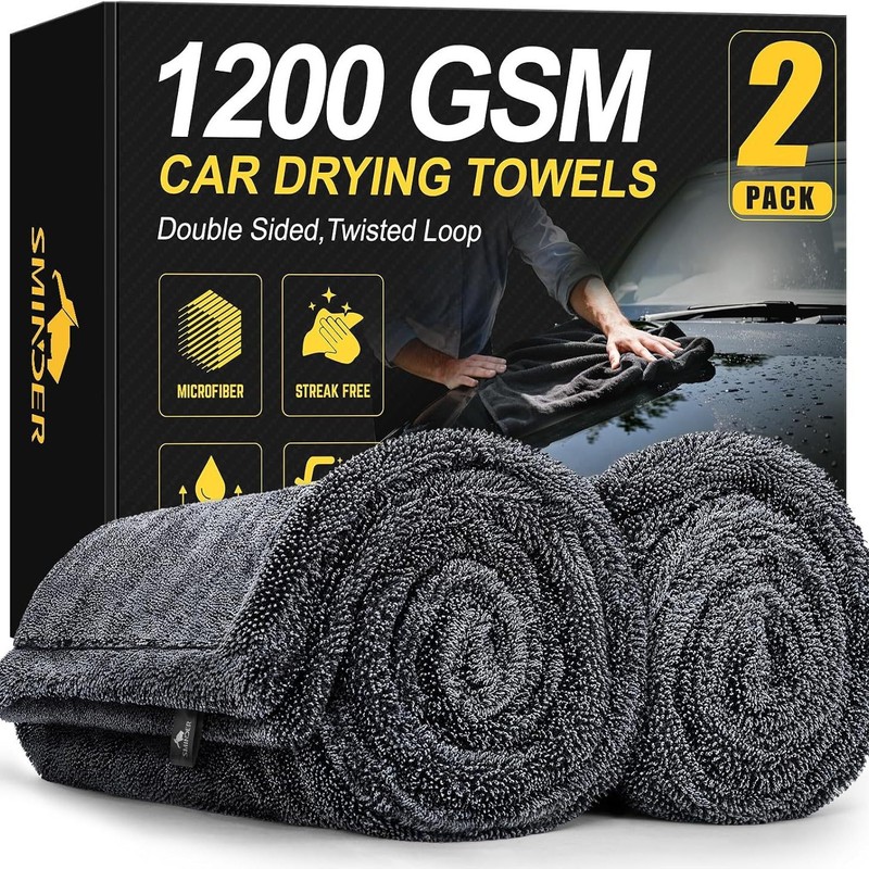 Korean Braided Car Cleaning Towel, Black Braided Water-Absorbing Towel, Edge-Wrapped Braided Double-Sided Absorbent Large Towel Korean Braided Car Cleaning Towel, Black Braided Water-Absorbing Towel, Edge-Wrapped Braided Double-Sided Absorbent Large Towel