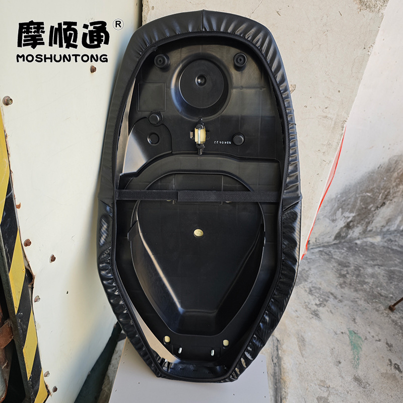 Suitable for Haojue Vf125 Motorcycle Thickened Leather Seat Cushion Cover, Sun Protection and Waterproof Special Seat Cushion Cover