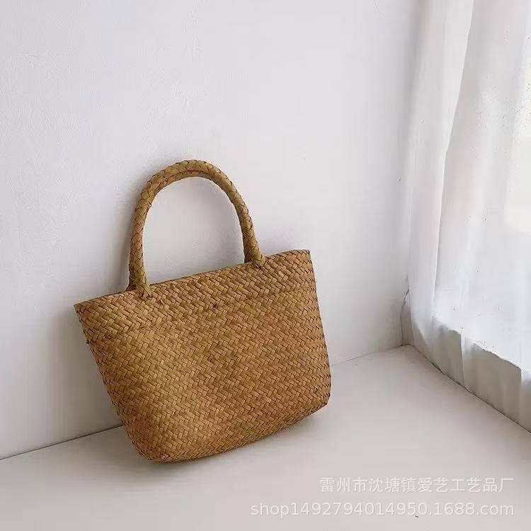 Bolsa de paja de verano bolsa de playa bolsa de conchas bolsa desnuda bolsa de tejido bolsa de niños mini bolsa de cambio bolsa de cinturón bolsa de llaves bolsa de paja