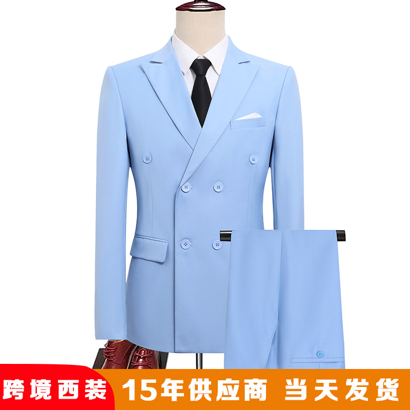 Light blue top + pants