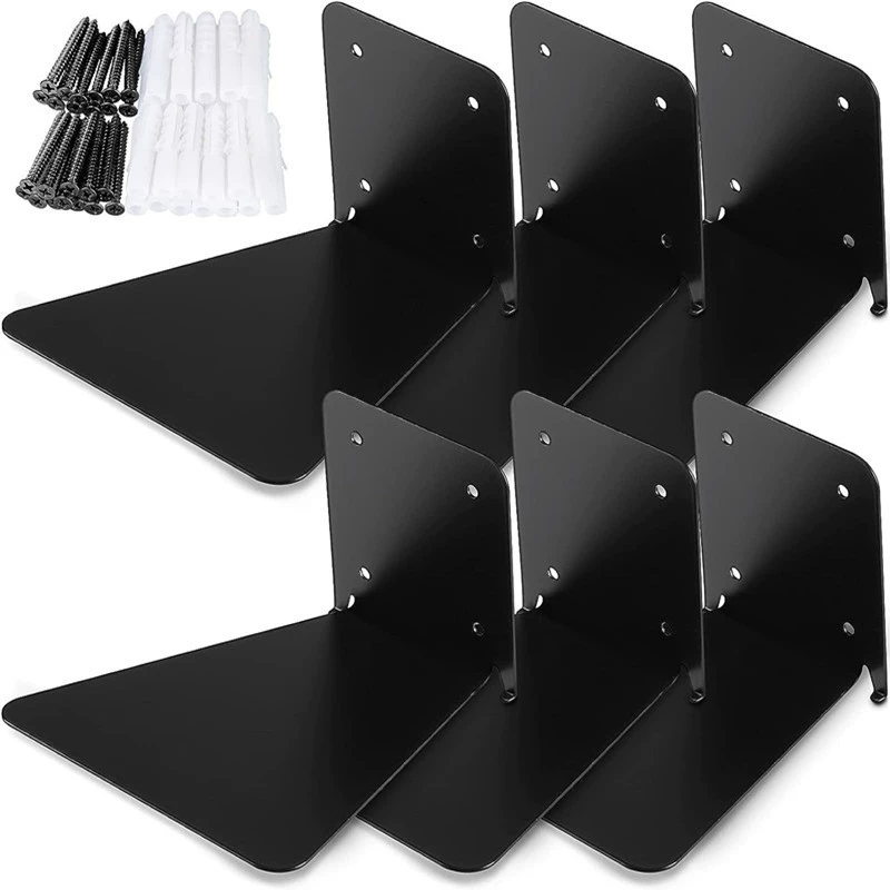 Плавающая книжная полка железная плавающая полка невидимая настенная книжная полка многофункциональная настенная полка подходит для домашнего офиса