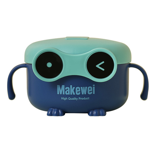 Stainless steel 304 children's bowl and drinking cup, cartoon cute anti-slip, baby training eating and food bowl cup set