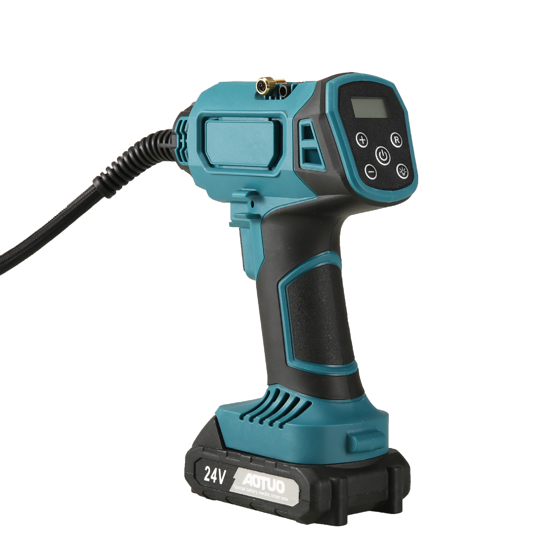 Transfronterizo nueva bomba de aire inalámbrica de litio eléctrico vehículo de doble propósito bomba de aire neumático de baloncesto bomba de aire mayorista