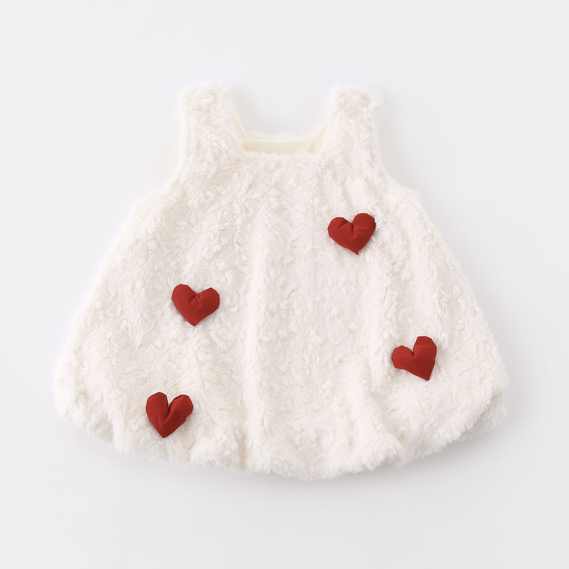 106059819@qq.com Girls' Autumn Winter Infant Baby Girl Clothes Stylish Fleece Lined First Birthday Princess Dress New Year Outfit_voghion.com