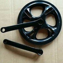 自行车48T单片牙盘 折叠车死飞车牙盘 铁48齿 单速曲柄牙盘