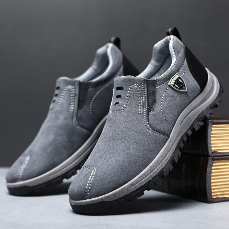 Nuevos zapatos de hombre de cuatro estaciones de moda, zapatos casuales cómodos, zapatos deportivos al aire libre transfronterizos bajos, zapatos de montaña para hombres