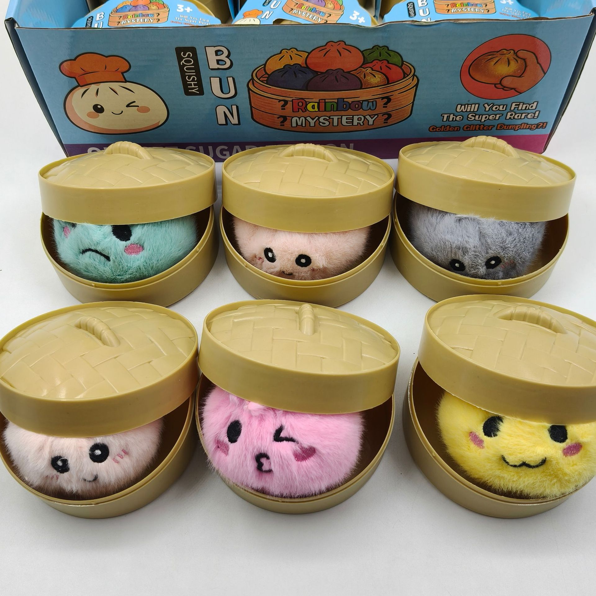 Bollos de bolos de pop transfronterizos, pellizco de pellizco, descompresión de bolos de simulación suaves, forma de bolos de imitación encantadora, interesante, no pegajoso, alivio de la aburrimiento. image 19
