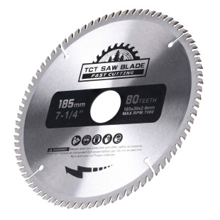 Cross-border hot sale 185-210mmTCT woodworking saw blade universal hard and soft multifunctional carbide circular saw blade