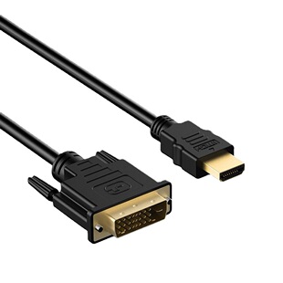 HDMI to DVI cable DVI to HDMI computer to TV 1080p pure copper gold plated 24+1 oxygen-free copper HD cable
