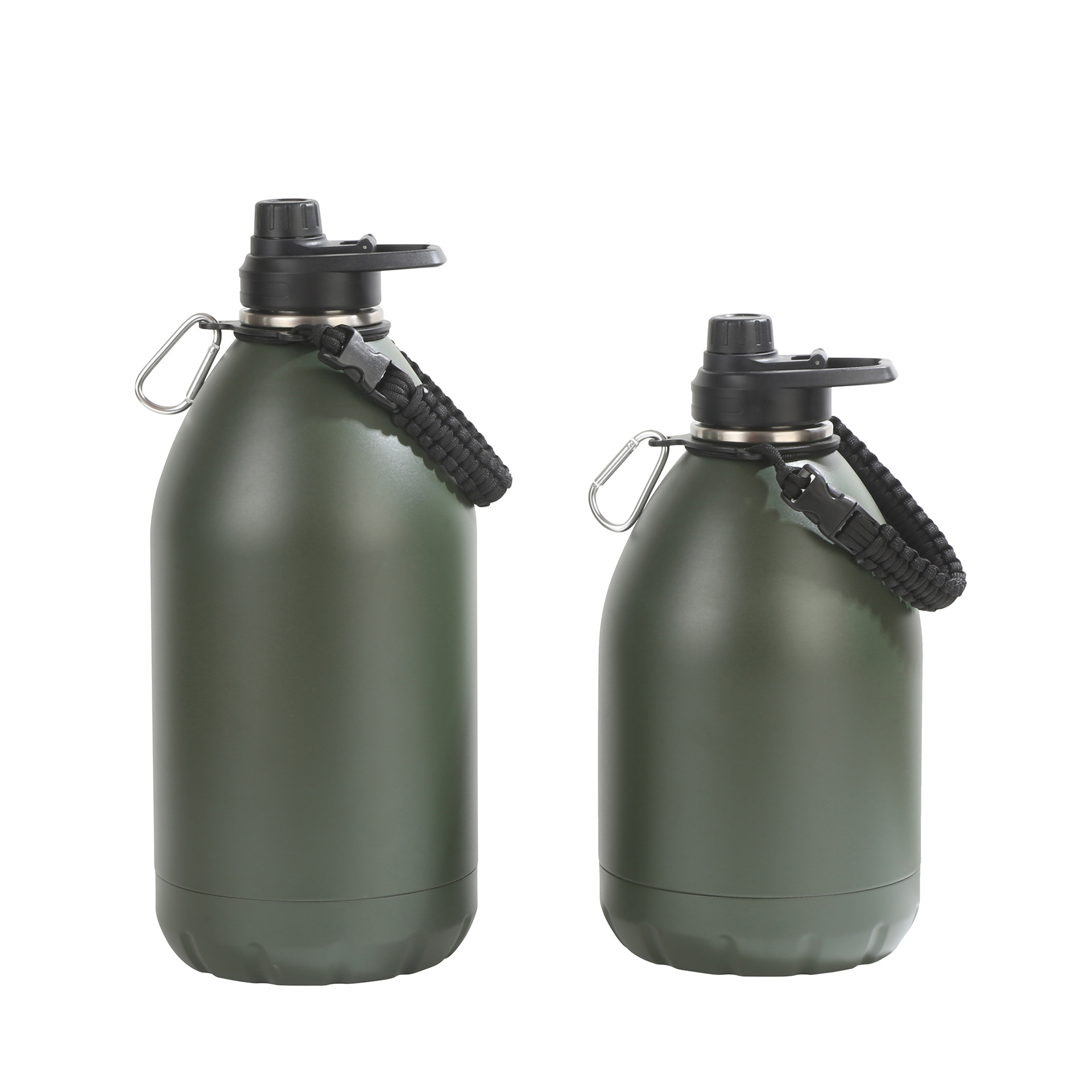 Comercio exterior taza de agua deportiva de gran capacidad 304 botella deportiva de acero inoxidable botella deportiva portátil botella de agua al aire libre