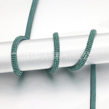 跨境热销简约4号4排直排水钻条半圆抽条diy时尚服装鞋帽婚纱辅料