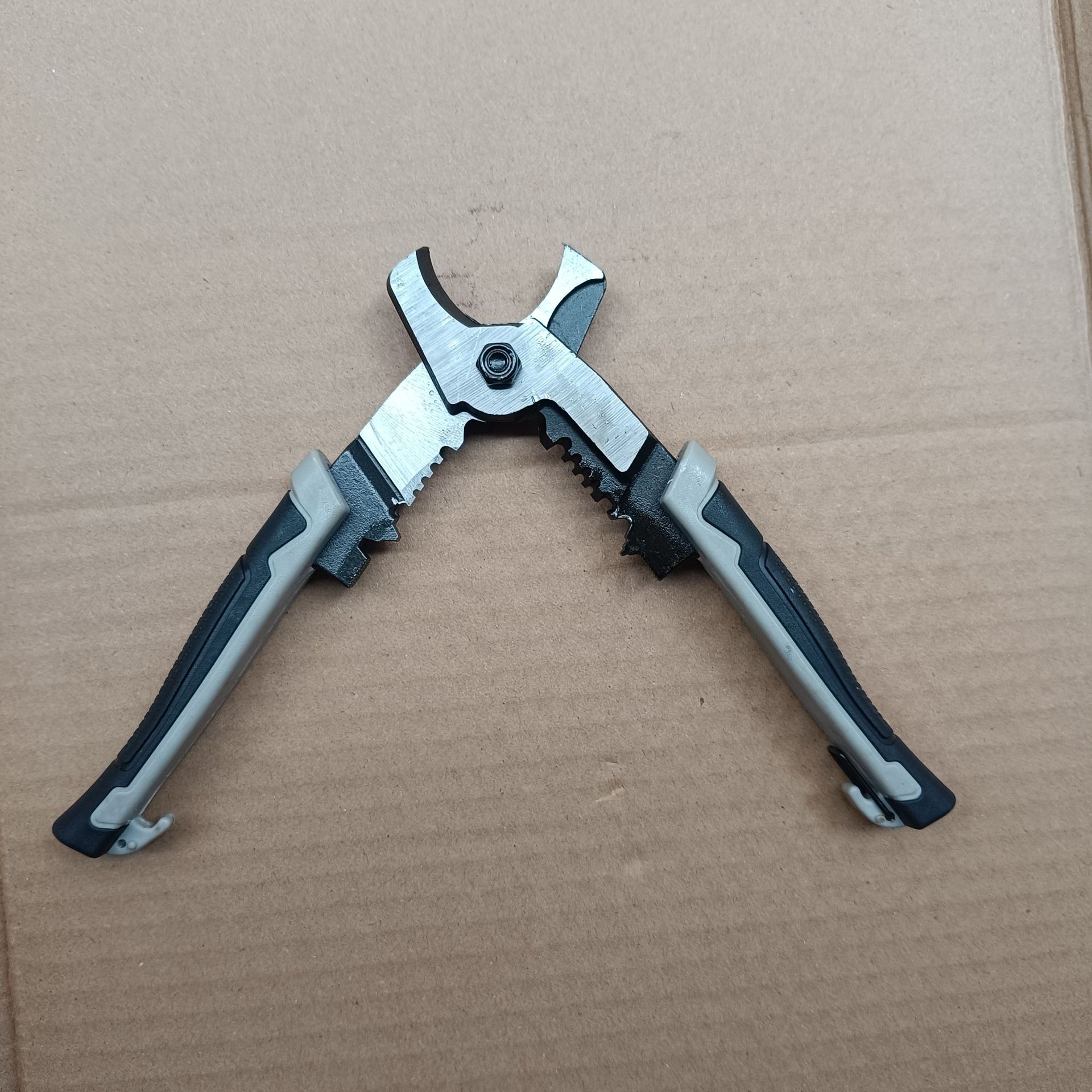 8寸电缆剪电线专用剪刀月牙电览钳神器电工剪线断线钳绞线钳