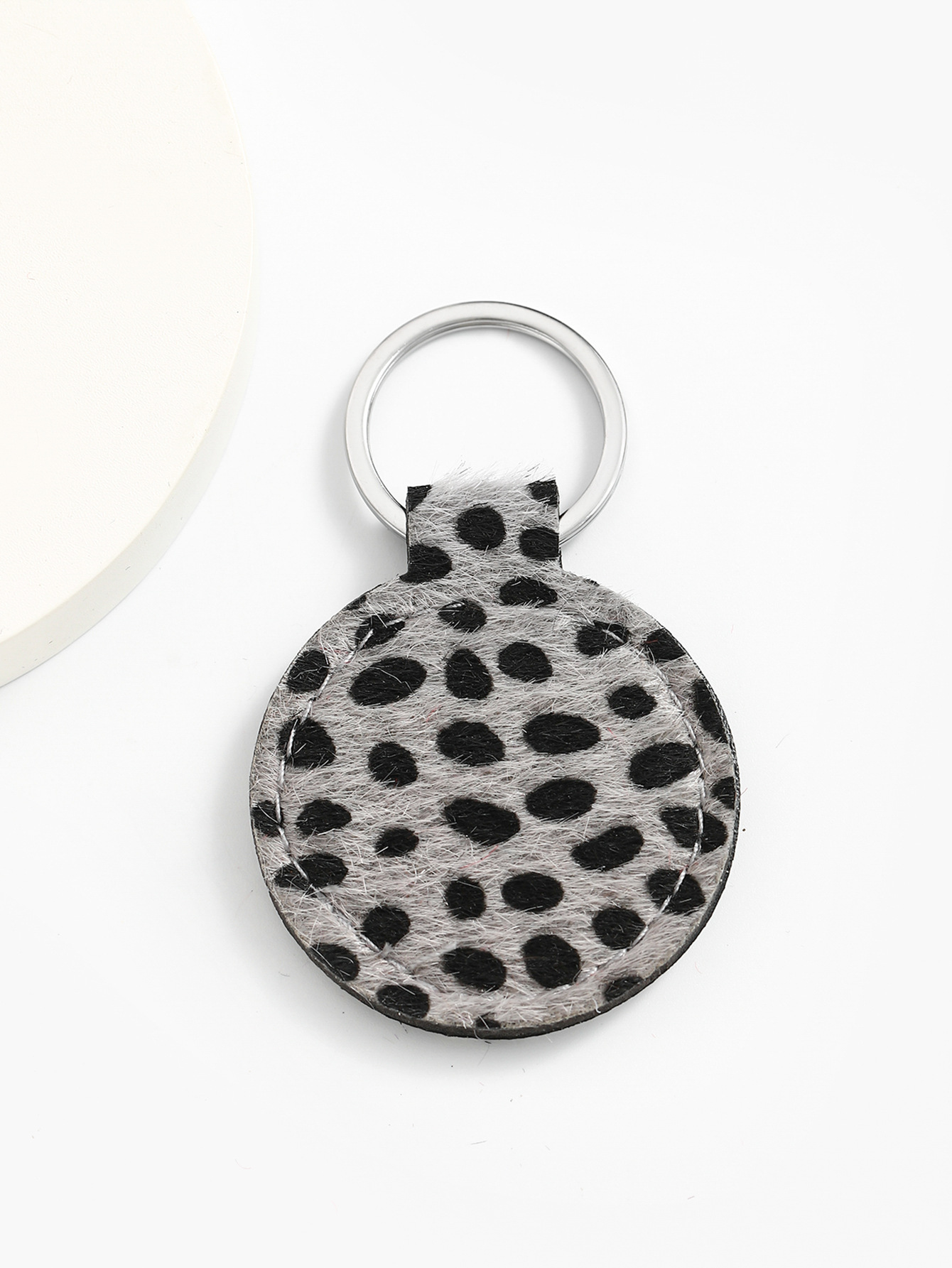 12g Weight Keychain Classification 1 Piece Quantity Daily Occasion PU Material Leopard Pattern Unisex Gender Casual Style Casual Leopard PU Unisex Keychain 14