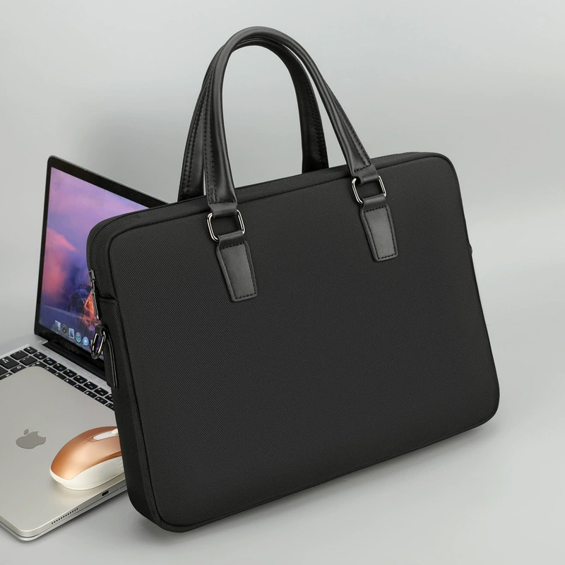 Capacious one-shoulder bag, laptop, business version, oxford cloth