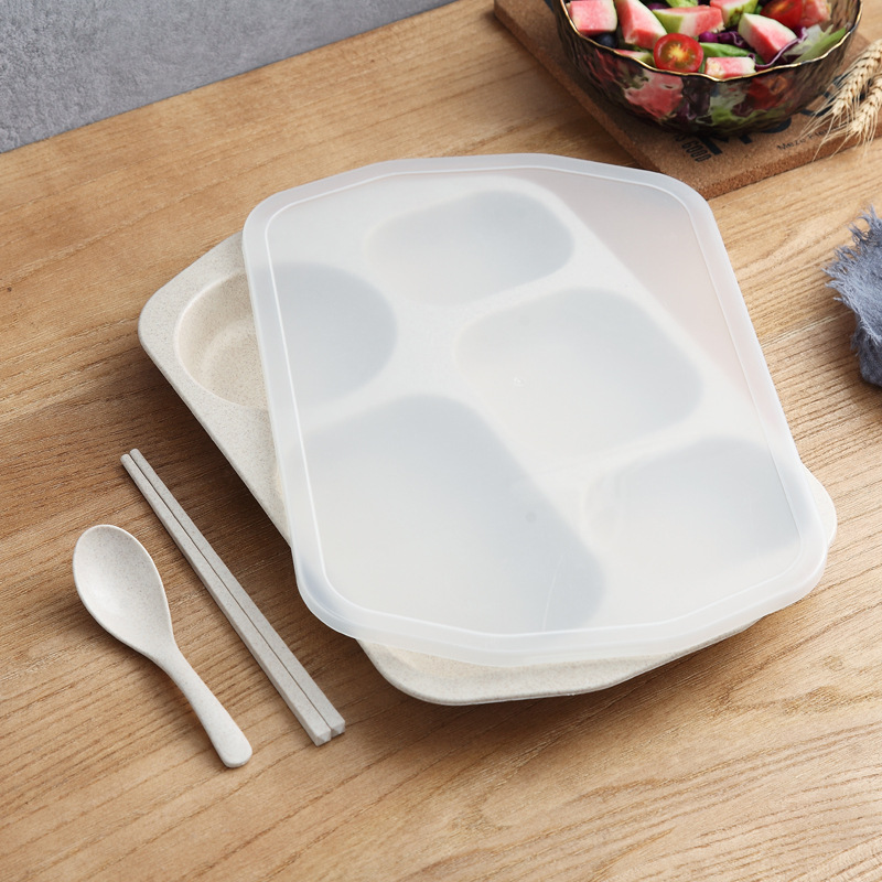 유전체 접시 + 젓가락 스푼 [노르딕 라이스] + 뚜껑