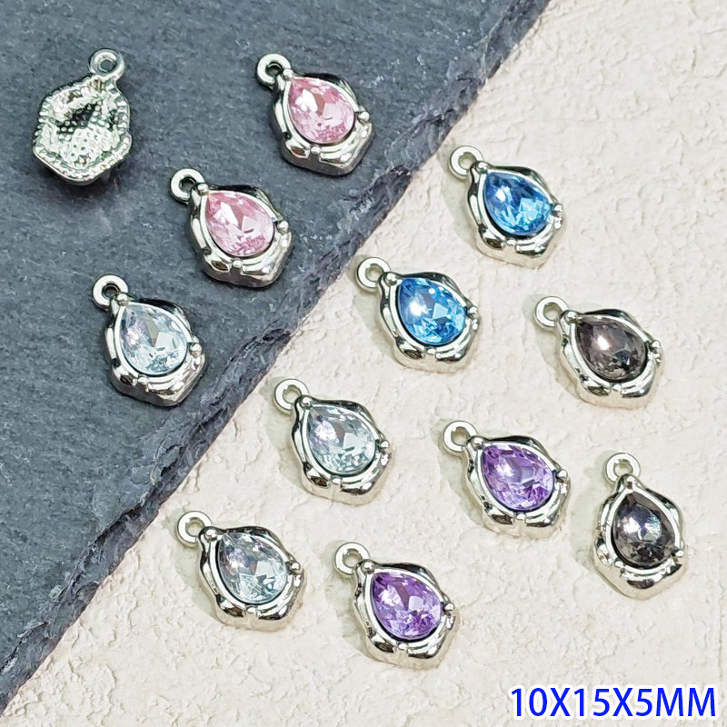 Exquisitos accesorios de joyería colgante de diamante de alta protección ultravioleta al por mayor collar DIY artesanal colgante de materiales de ropa de pulsera