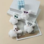 小白学生腮红毛绒包