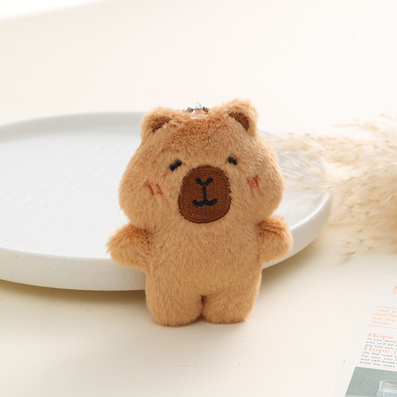 カピバラぬいぐるみブローチかわいいモルモットバッグ装飾アクセサリー子供服 DIY アクセサリー|undefined