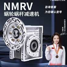 RV30 40 50 63 75 90110减速机蜗轮蜗杆齿轮箱小型NMRV涡轮减速器