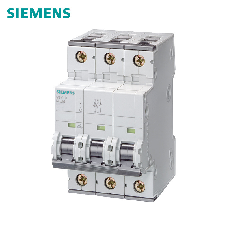 西门小型断路器 400V 6kA，3 极，D特性