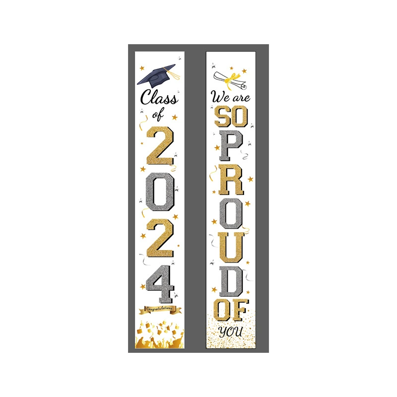 Новый выпускной сезон куплет 180*30 фоновых баннеров для украшения праздничной атмосферы