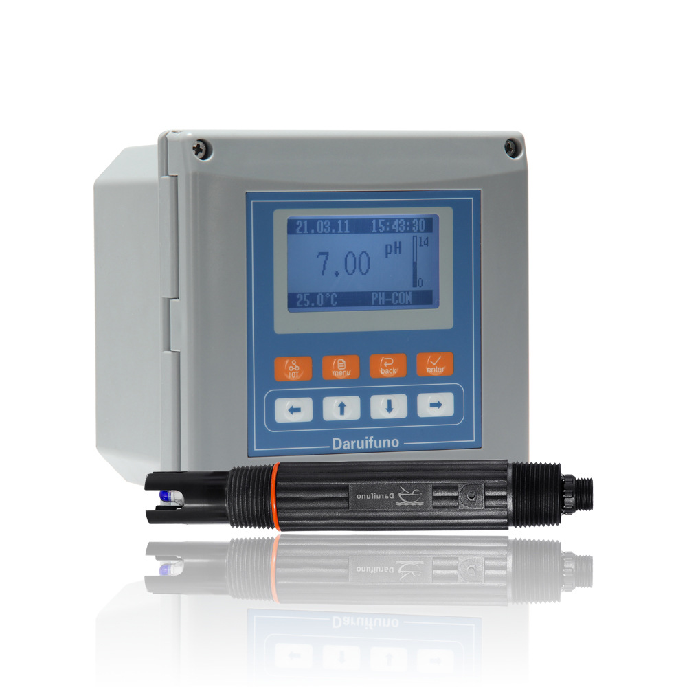 厂家直销在线220V 4-20mA输出 数字型pH/ORP分析仪控制器