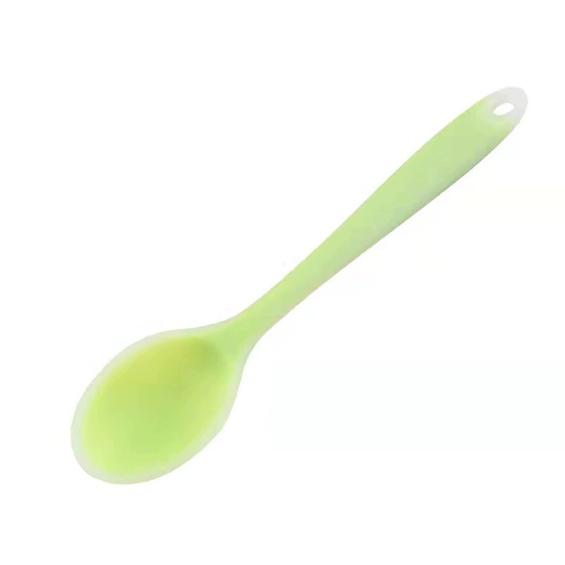 Cross-border trading), silicone children's handheld spoon, (Physicals