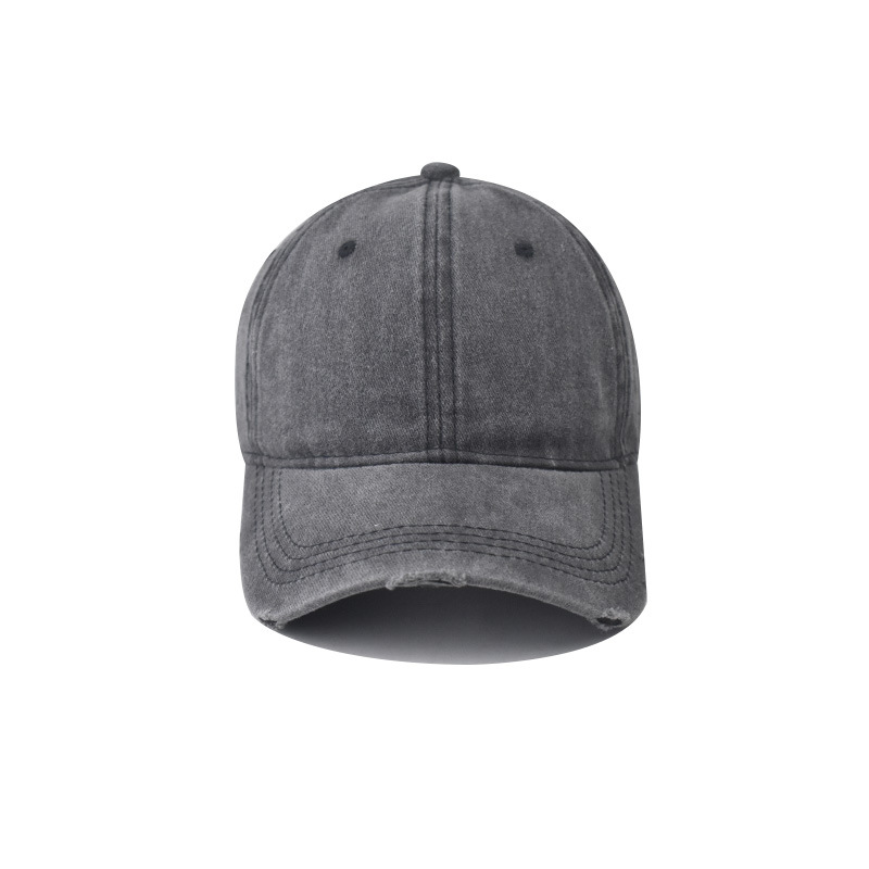 Lavados transfronterizos para hacer viejos gorros de béisbol agujeros de alta calidad, gorras de alta calidad de moda para hombres y mujeres