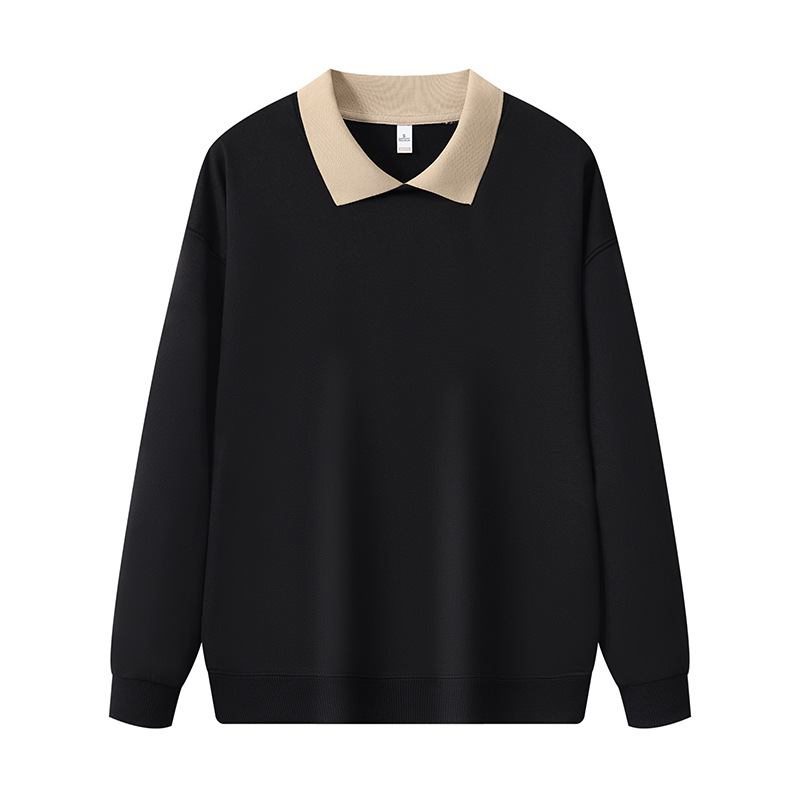 Collar medio cremallera elástico cuerpo de entrenamiento de manga larga ropa de trabajo grupo herramienta suéter logotipo personalizado impresión