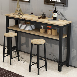 Simple Bar Table, Home Wall-Mounted Bar Table, Simple Long Table, Balcony Table, Narrow Table, High Table, Milk Tea Shop Table